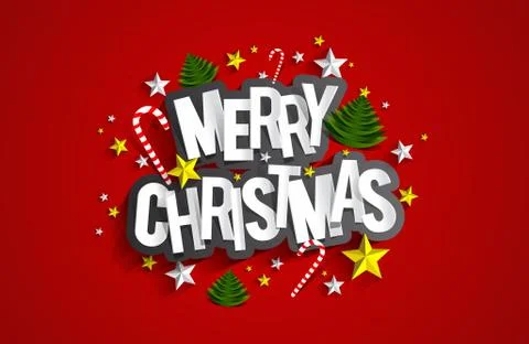 Merry Christmas Stock Illustration