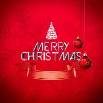 Merry christmas Stock Illustration
