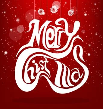 Merry christmas Stock Illustration