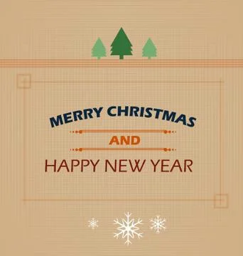 Merry christmas Stock Illustration