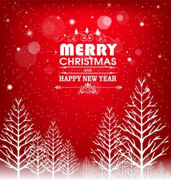 Merry christmas Stock Illustration