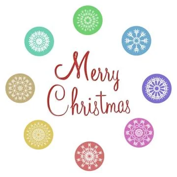 Merry Christmas Stock Illustration