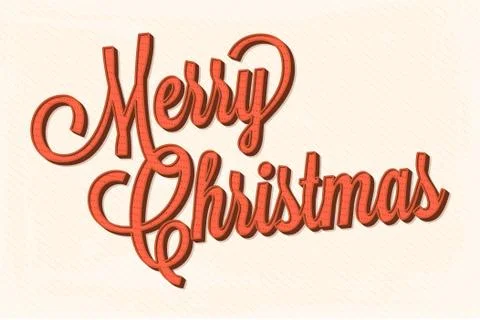 Merry Christmas Stock Illustration