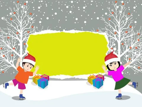 Merry christmas  Stock Illustration