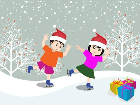 Merry christmas  Stock Illustration