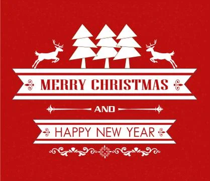 Merry christmas  Stock Illustration