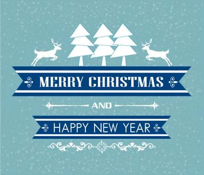 Merry christmas  Stock Illustration