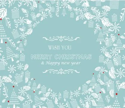 Merry Christmas  Stockillustratie