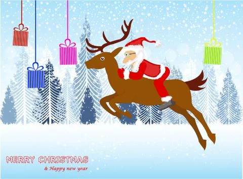 Merry Christmas  Stock Illustration