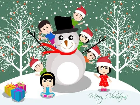 Merry Christmas  Stock Illustration