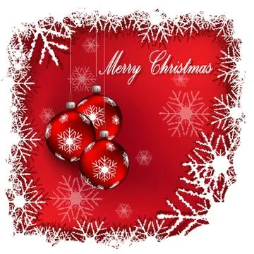 Merry christmas Stock Illustration