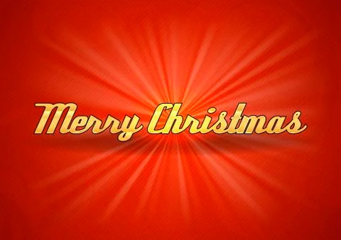 Merry Christmas Stock Illustration