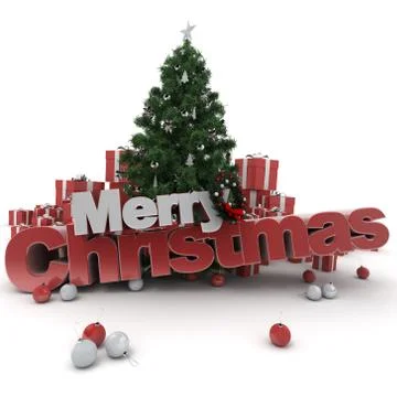 Merry Christmas Stock Illustration