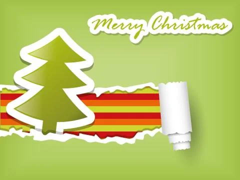 Merry christmas Stock Illustration
