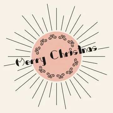 Merry Christmas Illustrazione stock