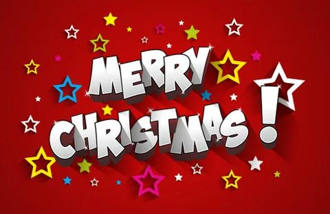 Merry Christmas Stock Illustration