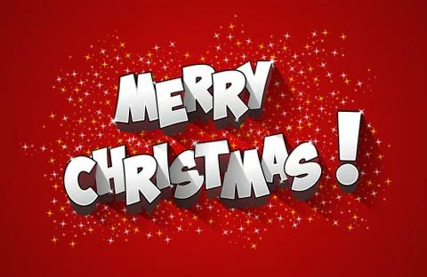 Merry Christmas Stock Illustration