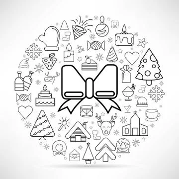 Merry Christmas Stock Illustration