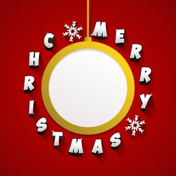 Merry Christmas Stock Illustration