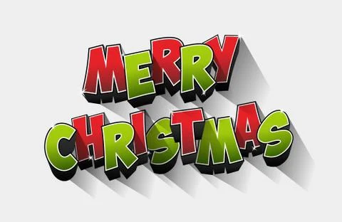 Merry Christmas Stock Illustration