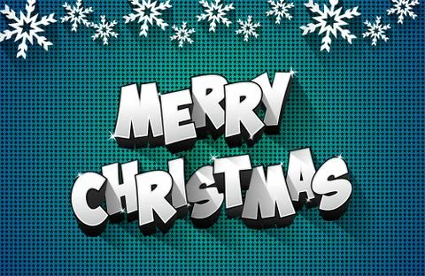 Merry Christmas Stock Illustration