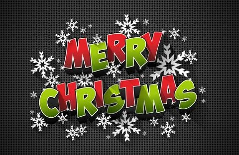 Merry Christmas Stock Illustration