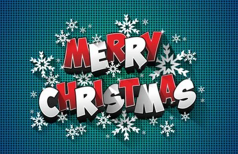 Merry Christmas Stock Illustration