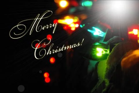 Merry Christmas Stock Illustration