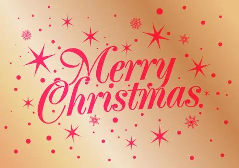 Merry Christmas Stock Illustration