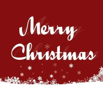 Merry Christmas. Stock Illustration