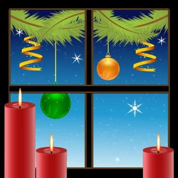 Merry christmas Illustrazione stock
