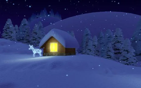Merry christmas Illustrazione stock