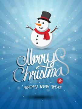 Merry Christmas Stock Illustration
