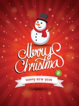 Merry Christmas Illustrazione stock