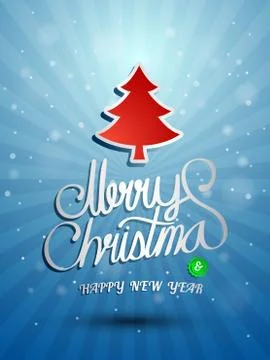 Merry Christmas Stock Illustration