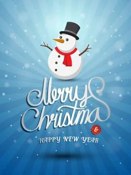 Merry Christmas Stock Illustration