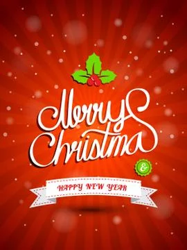 Merry Christmas Illustrazione stock