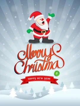 Merry Christmas Stock Illustration