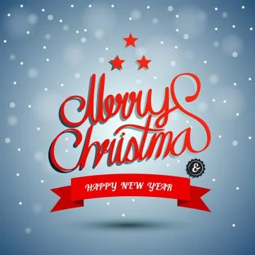 Merry Christmas Stock Illustration