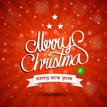 Merry Christmas Stock Illustration