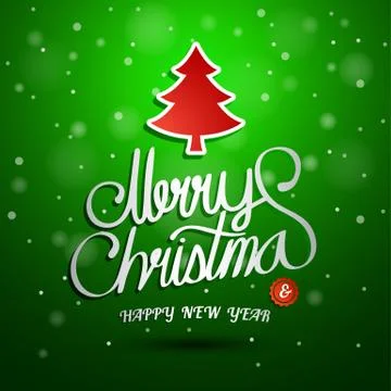 Merry Christmas Stock Illustration