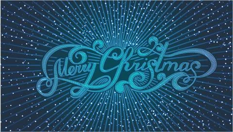 Merry Christmas Illustrazione stock