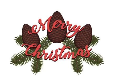 Merry Christmas Stock Illustration