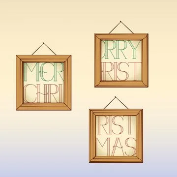 Merry Christmas Stock Illustration