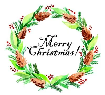 Merry Christmas Stock Illustration