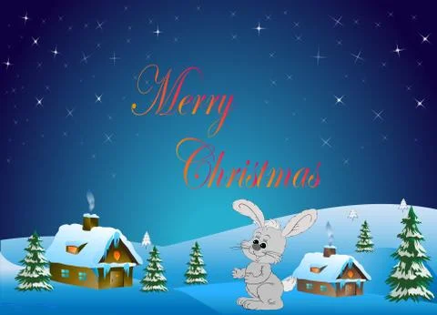 Merry Christmas Stock Illustration