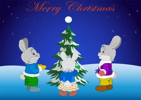 Merry Christmas Illustrazione stock