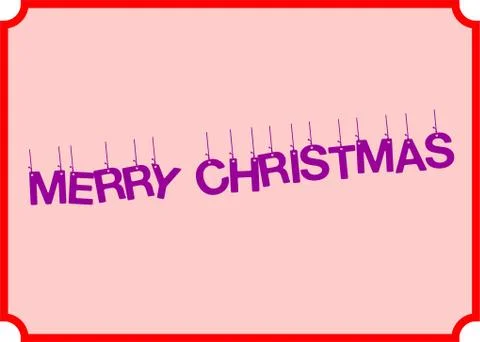Merry Christmas Stock Illustration