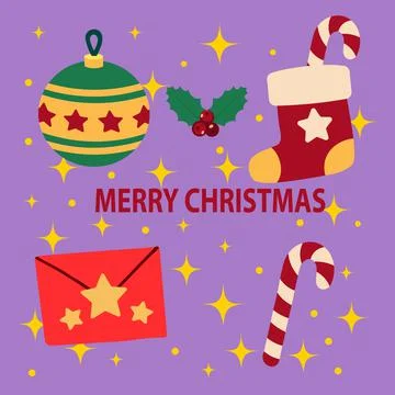 Merry Christmas Stock Illustration