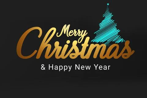 Merry Christmas Stock Illustration
